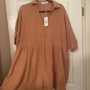 Petal and Pup WINNY ROMPER - MOCHA size 14 Never Worn New With Tags